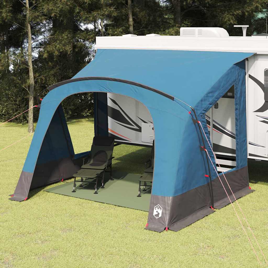 Caravan Telt til 5 Personer med tag Blå 410 x 275 x 245 cm billede