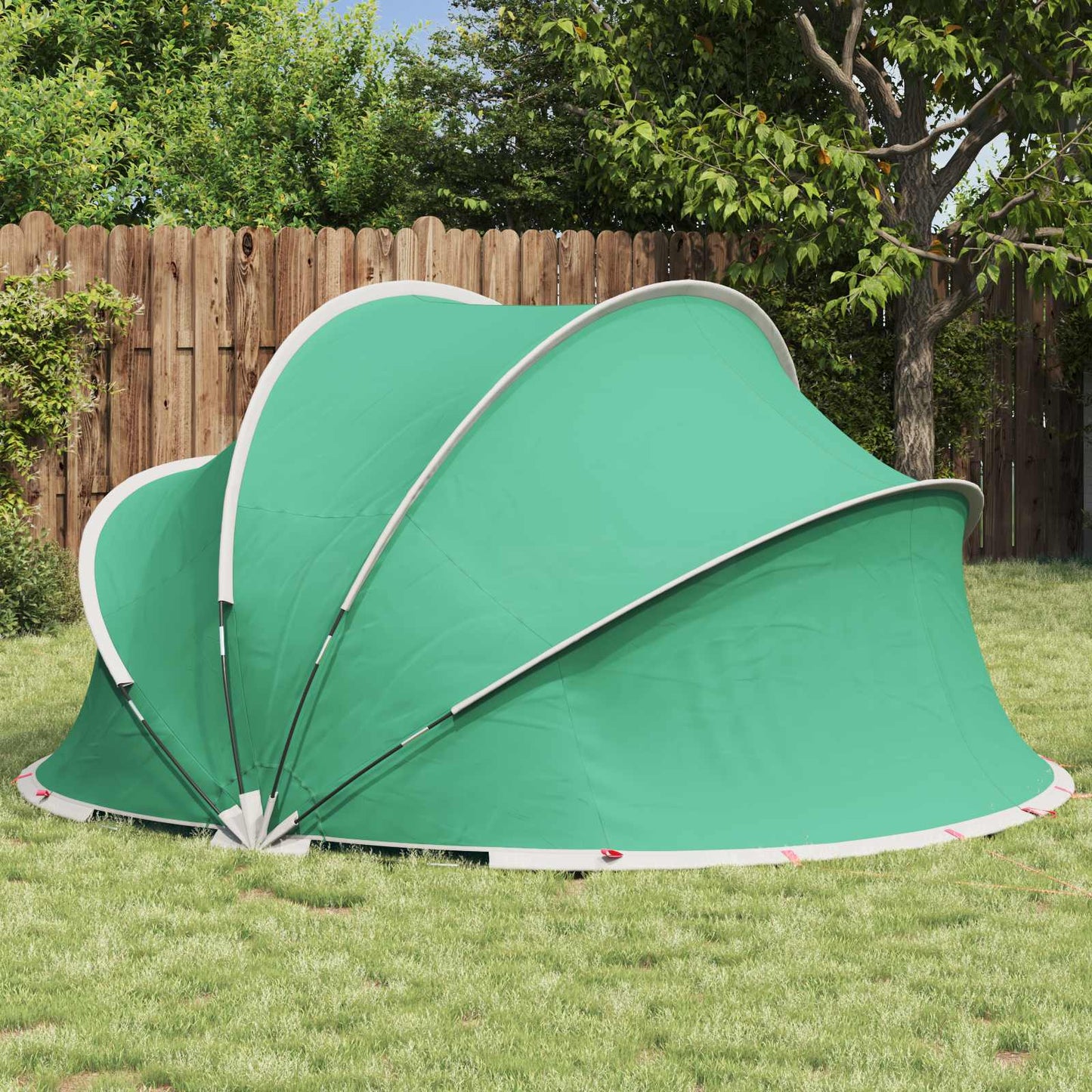 Pool Dome 336 x 322 x 160 cm 185T polyester med PU-belægning