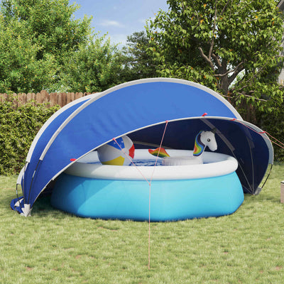 Pool Dome 430 x 430 x 210 cm 185T polyester med PU-belægning