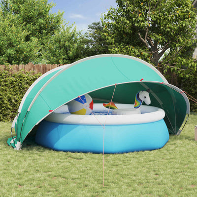 Pool Dome 430 x 430 x 210 cm 185T polyester med PU-belægning
