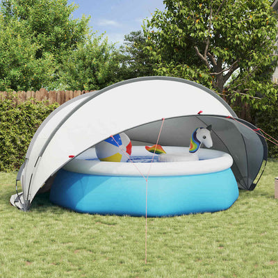 Pool Dome Grå og orange 430 x 430 x 210 cm