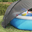 Pool Dome Sort 472 x 460 x 229 cm