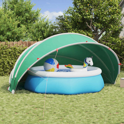 Pool Dome 500 x 500 x 236 cm 185T polyester med PU-belægning