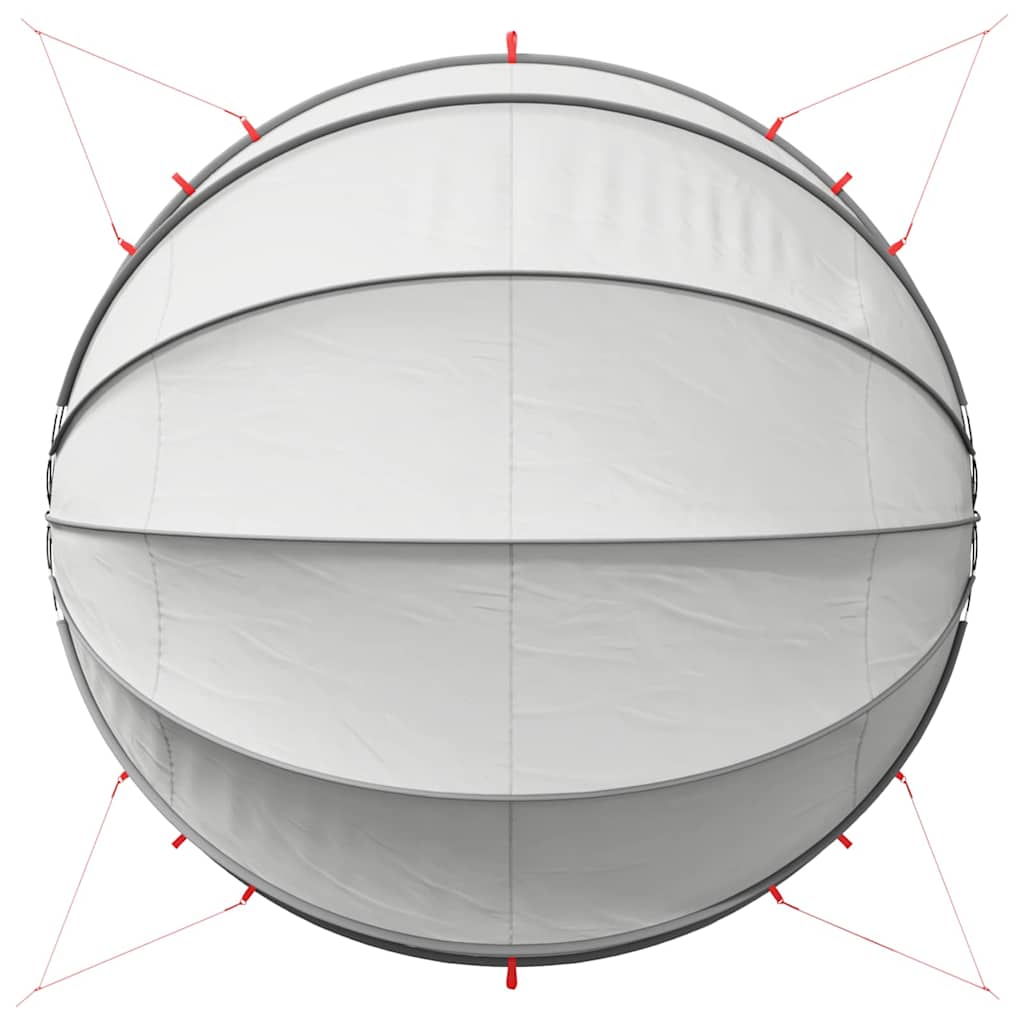 Pool Dome 500 x 500 x 236 cm 185T polyester med PU-belægning