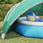 Pool Dome 546 x 516 x 250 cm 185T polyester med PU-belægning