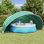 Pool Dome 546 x 516 x 250 cm 185T polyester med PU-belægning
