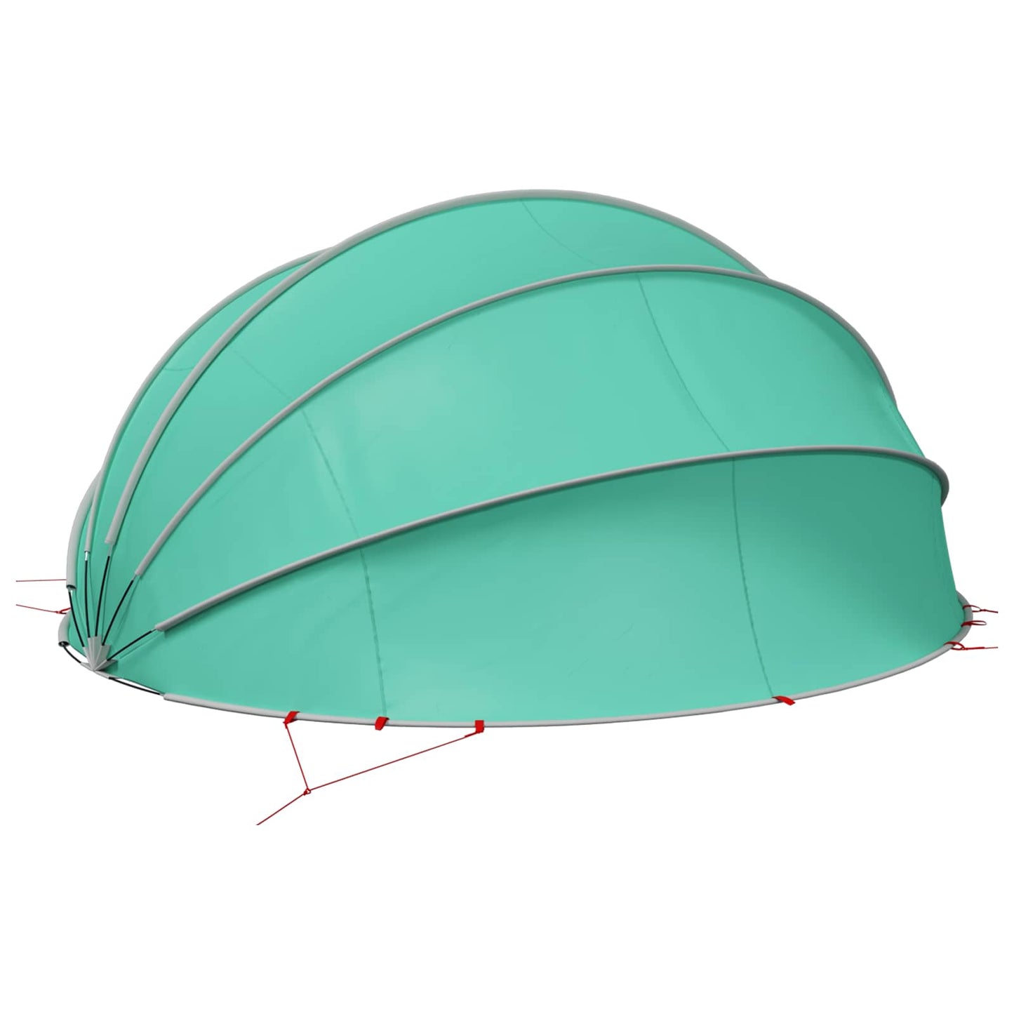 Pool Dome 546 x 516 x 250 cm 185T polyester med PU-belægning