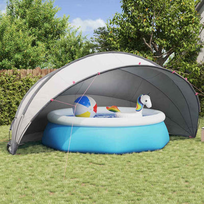 Pool Dome Grå og orange 546 x 516 x 250 cm