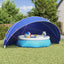 Pool Dome 592 x 590 x 275 cm 185T polyester med PU-belægning