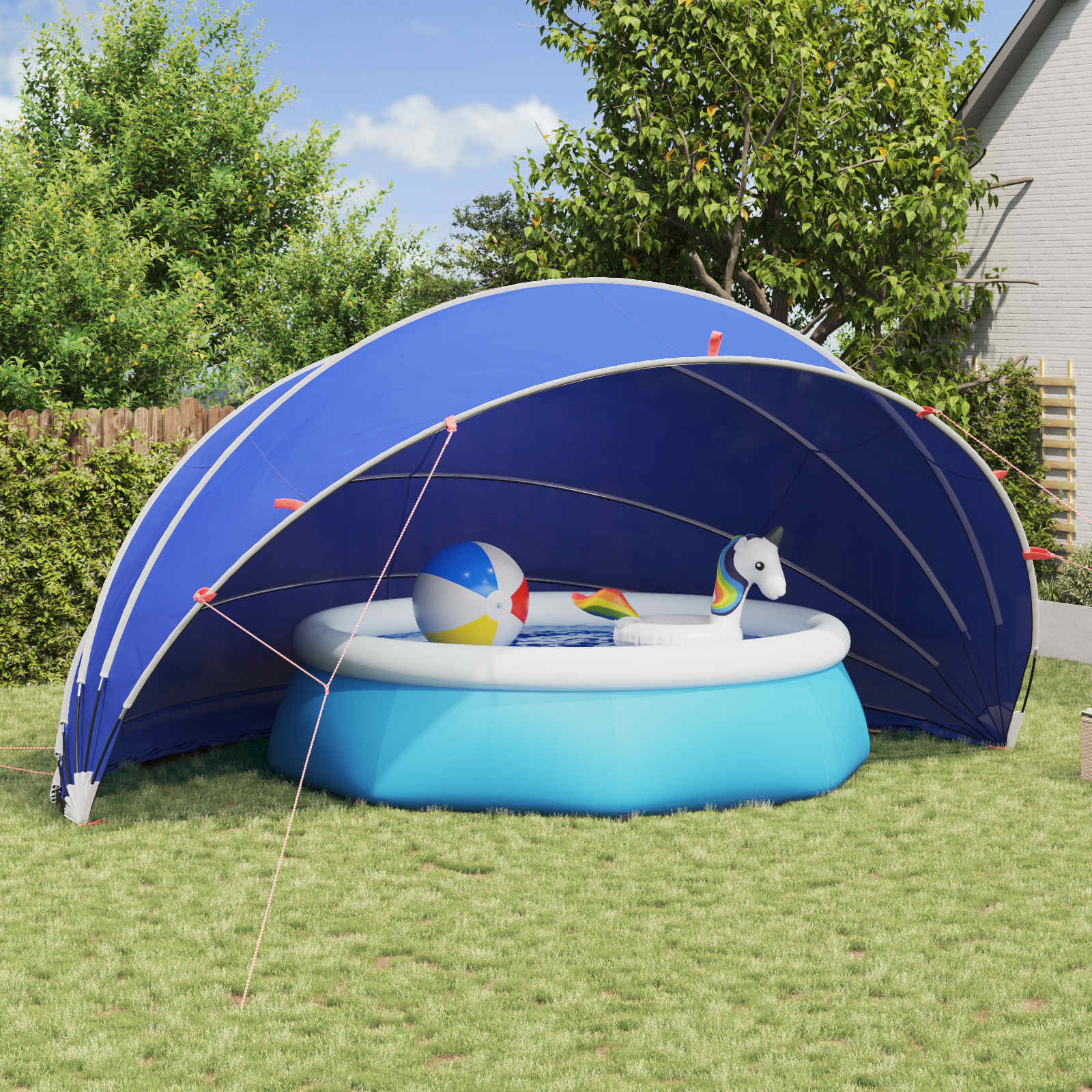 Pool Dome Grøn 592 x 590 x 275 cm