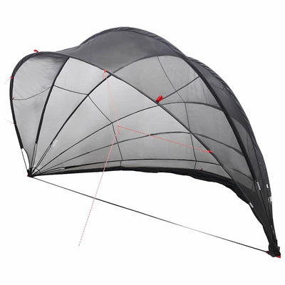 Pool Dome Sort 592 x 590 x 275 cm