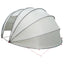 Pooltelt Dome Grå 538 x 440 x 204 cm