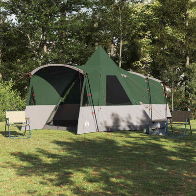 Teepee Telt 8-Personer med tag Grøn 720 x 465 x 295 cm