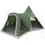 Teepee Telt til 5 Personer med tag Grøn 545 x 450 x 295 cm