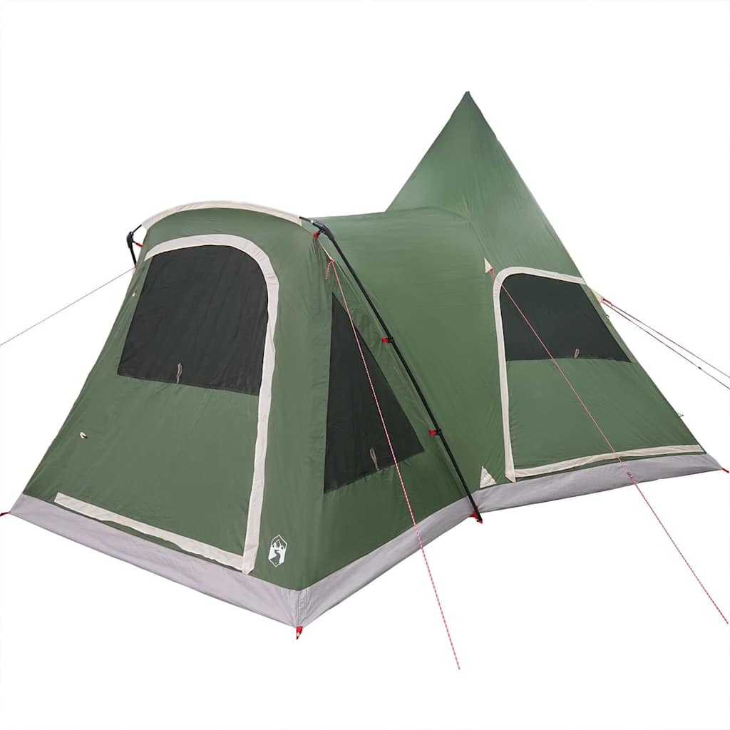 Teepee Telt til 5 Personer med tag Grøn 545 x 450 x 295 cm
