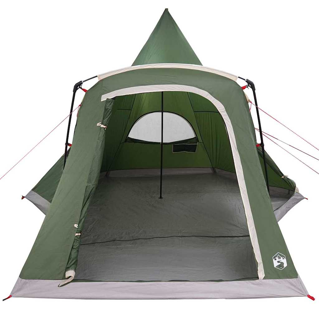 Teepee Telt til 5 Personer med tag Grøn 545 x 450 x 295 cm