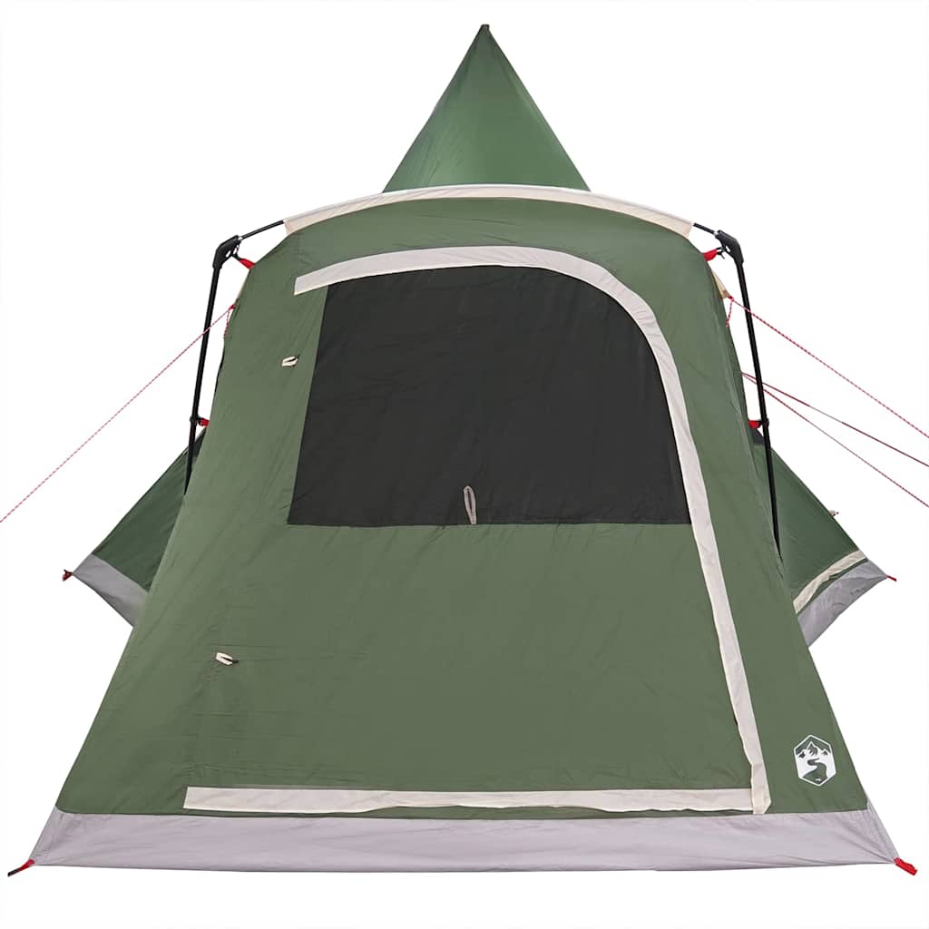Teepee Telt til 5 Personer med tag Grøn 545 x 450 x 295 cm