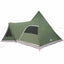 Teepee Telt til 5 Personer med tag Grøn 545 x 450 x 295 cm