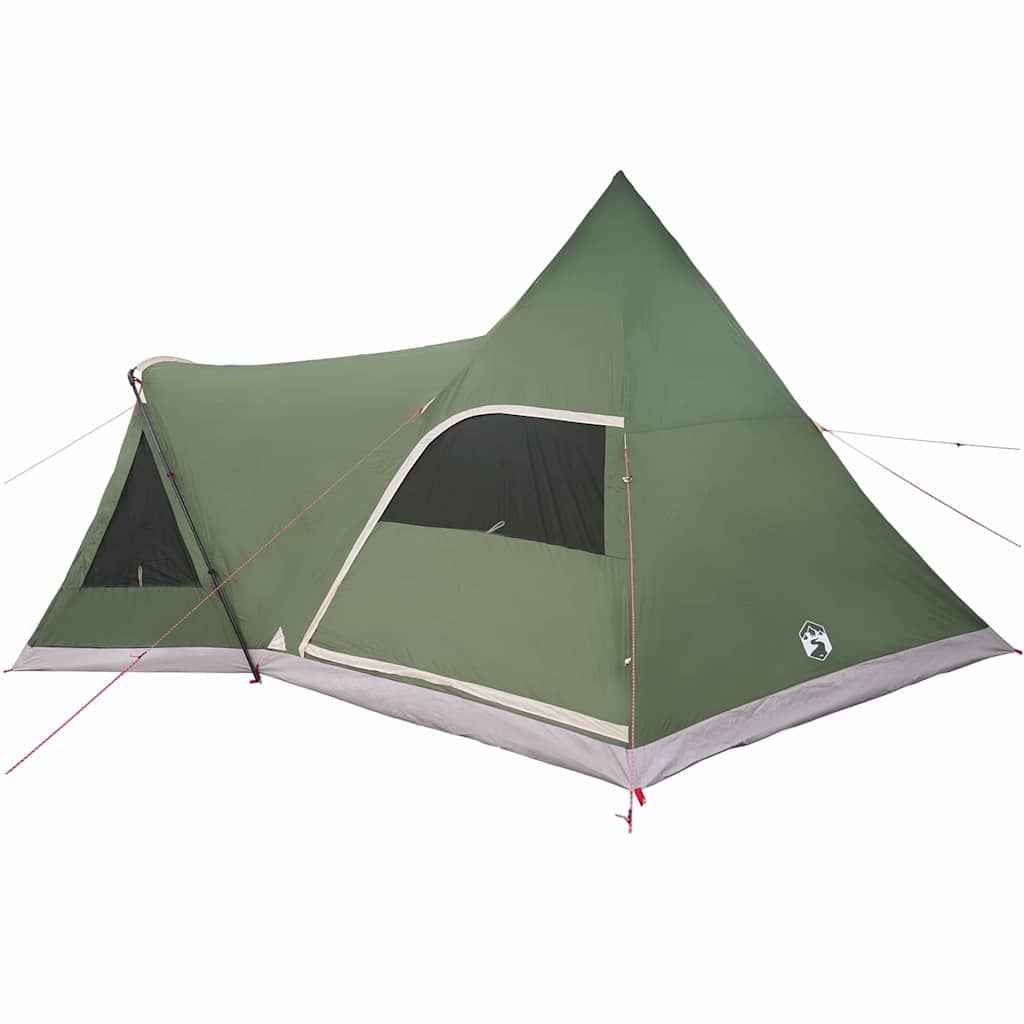 Teepee Telt til 5 Personer med tag Grøn 545 x 450 x 295 cm