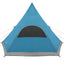 Teepee Telt til 5 Personer med tag Blå 545 x 450 x 295 cm