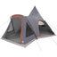 Teepee Telt til 5 Personer Grå og orange 545 x 450 x 295 cm