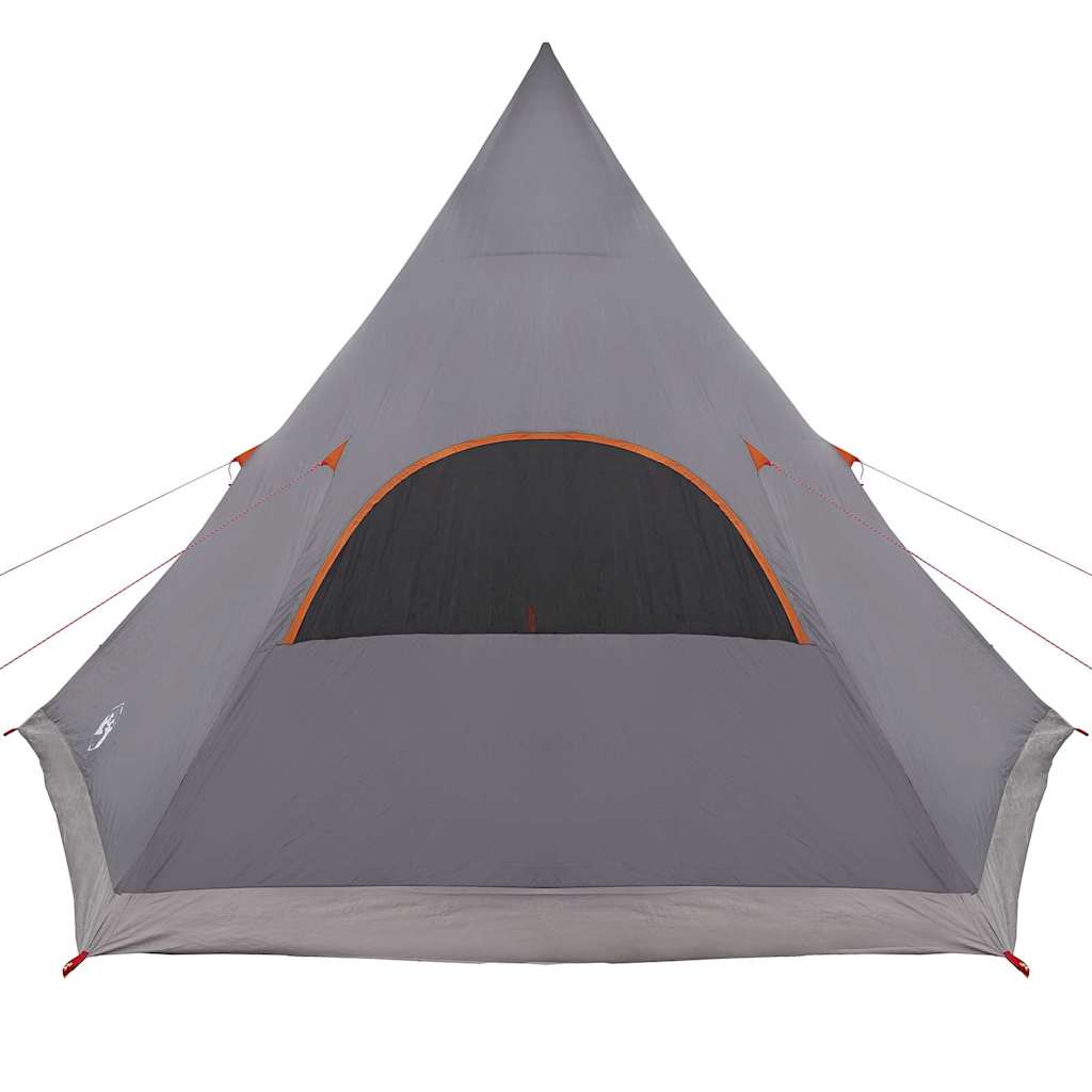 Teepee Telt til 5 Personer Grå og orange 545 x 450 x 295 cm
