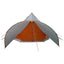 Teepee Telt 3-Person med tag Grå og orange 600 x 600 x 347 cm