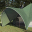 Teepee Telt til 5 Personer Grøn og Grå 415 x 415 x 247 cm