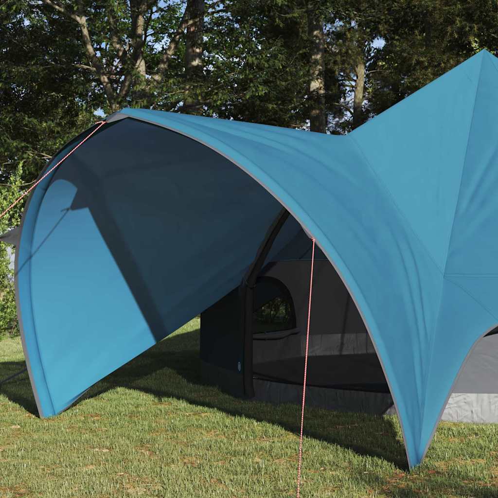 Teepee Telt til 5 Personer Blå og grå 415 x 415 x 247 cm