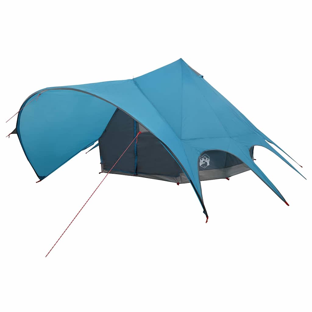 Teepee Telt til 5 Personer Blå og grå 415 x 415 x 247 cm