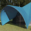 Teepee Telt 9-Personer med tag Blå og grå 502 x 502 x 297 cm