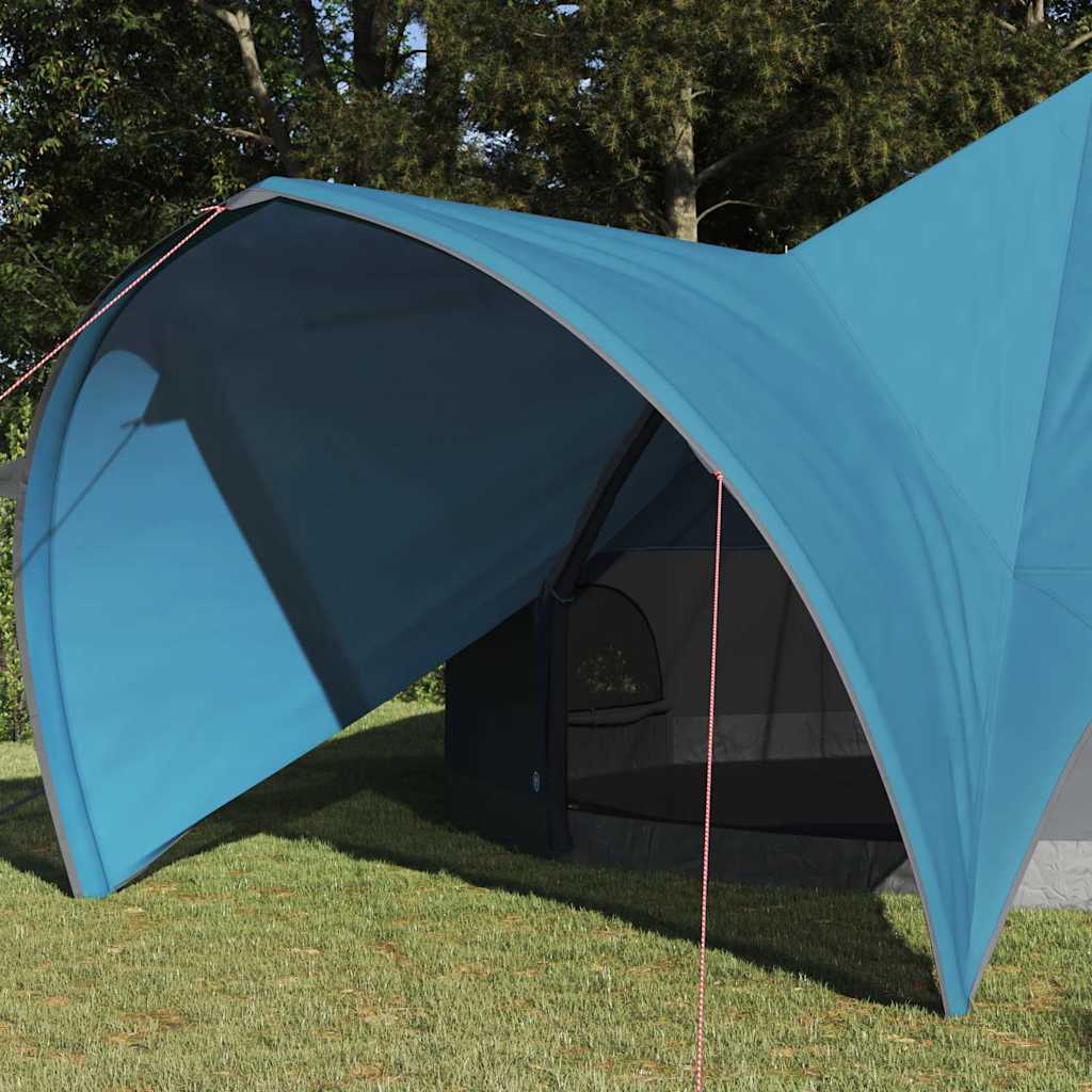Teepee Telt 9-Personer med tag Blå og grå 502 x 502 x 297 cm