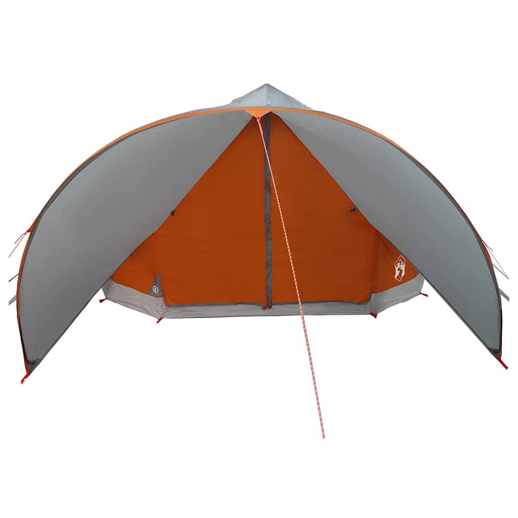 Teepee Telt til 9 personer Grå og orange 502 x 502 x 297 cm