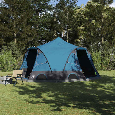 Dome Telt 4-Personer med tag Blå 505 x 450 x 248 cm