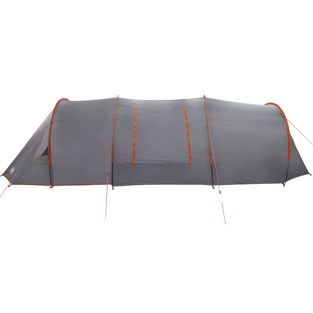 Tunnel telt 4-personer med tag Grå og orange 778 x 356 x 210 cm