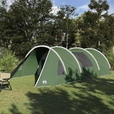Tunnel telt til 5 personer Grøn og Hvid 805 x 405 x 211 cm