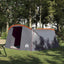 Tunnel telt 4-personer med tag Grå og orange 318 x 275 x 140 cm