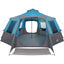 Cabin tent til 12 personer Blå og grå 500 x 500 x 294 cm
