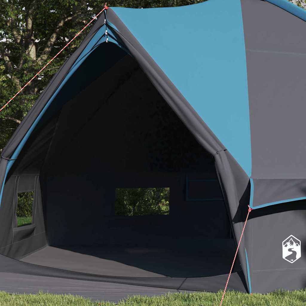 Teepee Telt 10-Personer med tag Blå og grå 567 x 470 x 242 cm