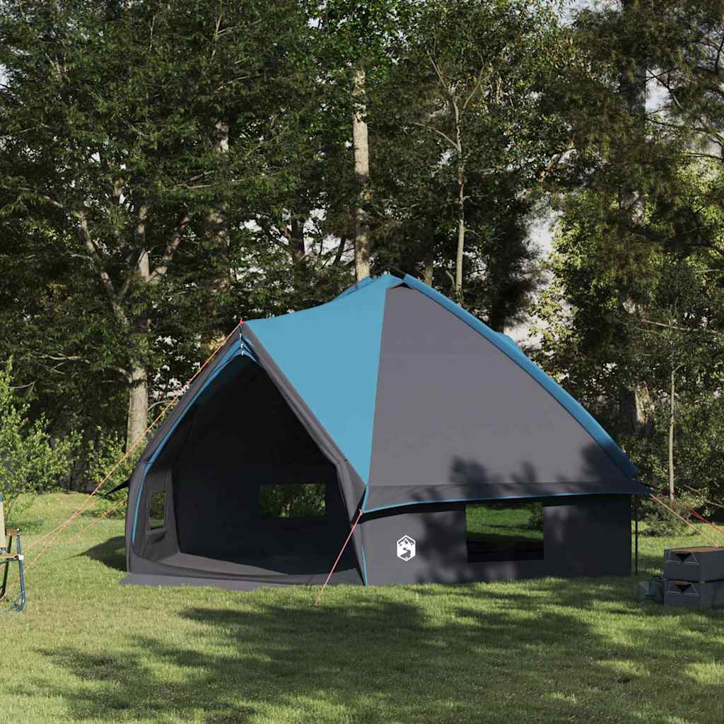 Teepee Telt 10-Personer med tag Blå og grå 567 x 470 x 242 cm