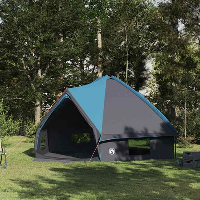 Teepee Telt 10-Personer med tag Blå og grå 567 x 470 x 242 cm