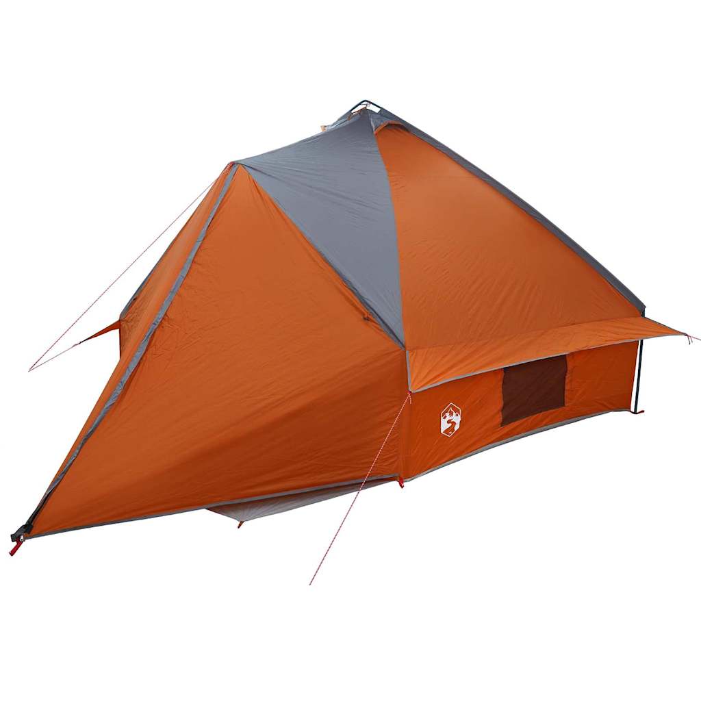 Teepee Telt 10-Personer Grå og orange 567 x 470 x 242 cm