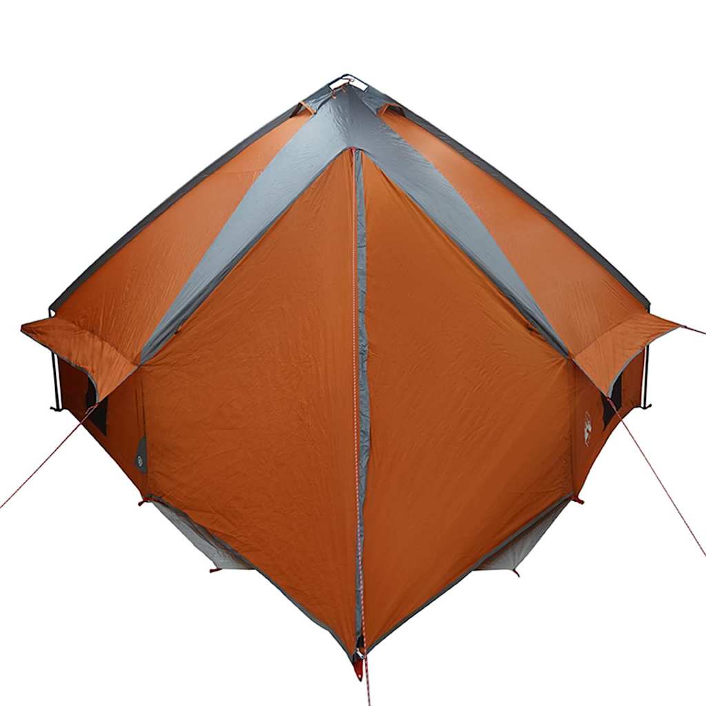 Teepee Telt 10-Personer Grå og orange 567 x 470 x 242 cm