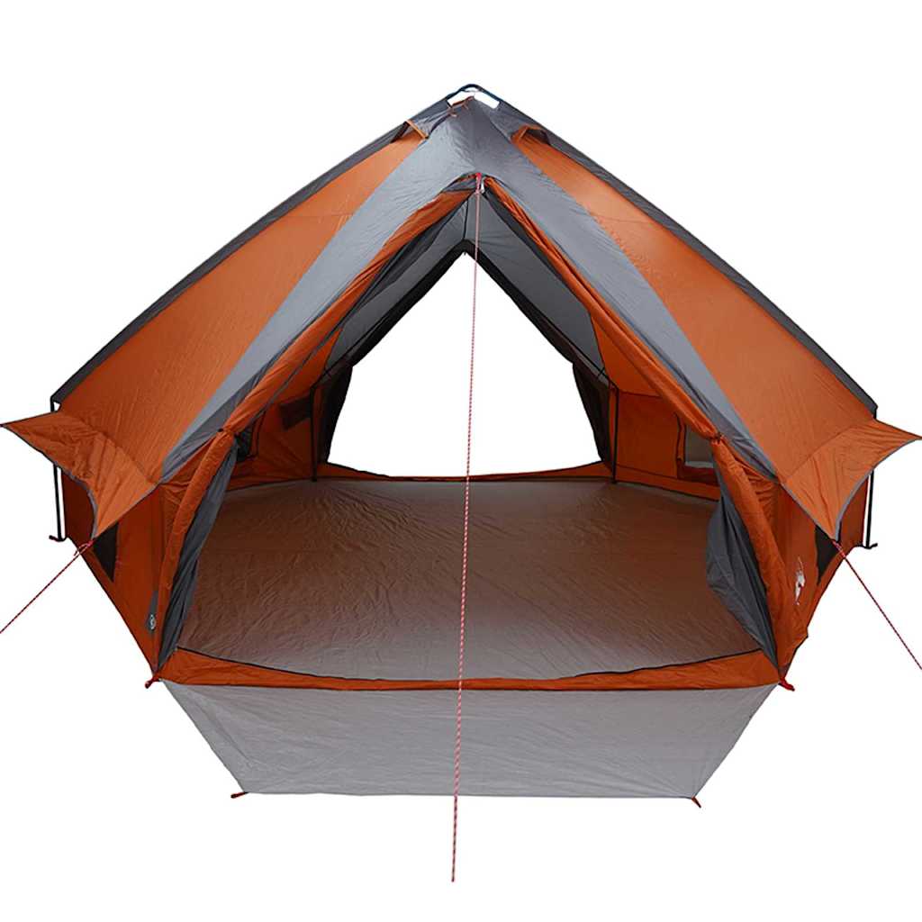 Teepee Telt 10-Personer Grå og orange 567 x 470 x 242 cm