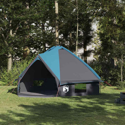 Teepee Telt 8-Personer med tag Blå og grå 490 x 410 x 210 cm