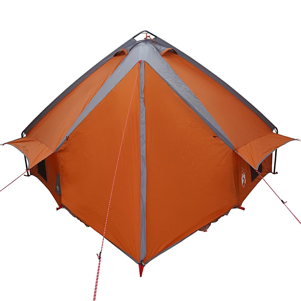 Teepee Telt 8-Personer med tag Grå og orange 490 x 410 x 210 cm