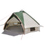 Teepee telt til 6 personer Grøn og Hvid 431 x 366 x 185 cm