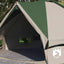 Teepee Telt 4-Person med tag Grøn og Grå 388 x 320 x 169 cm