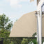 Balkon Afskærmning 140 x 140 cm Polyester Beige