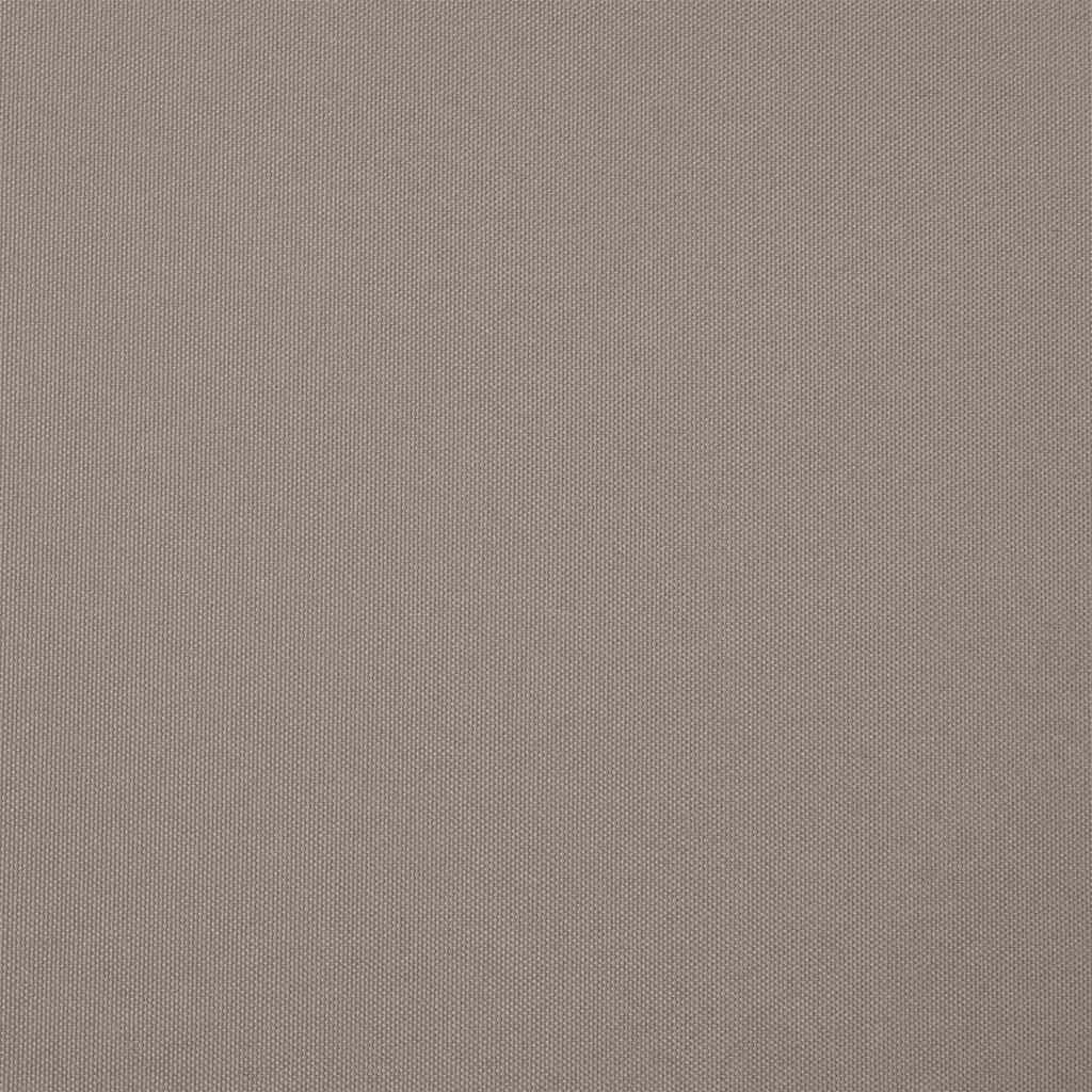 Balkon Afskærmning 140 x 140 cm Polyester Gråbrun